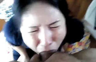 Cum នៅក្នុងមាត់