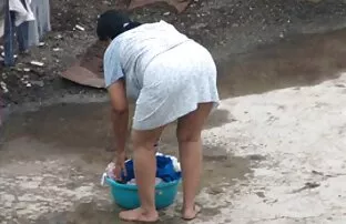 voyeur Spy-booty នៅលើពត់មីង - លារបស់ឥណ្ឌា